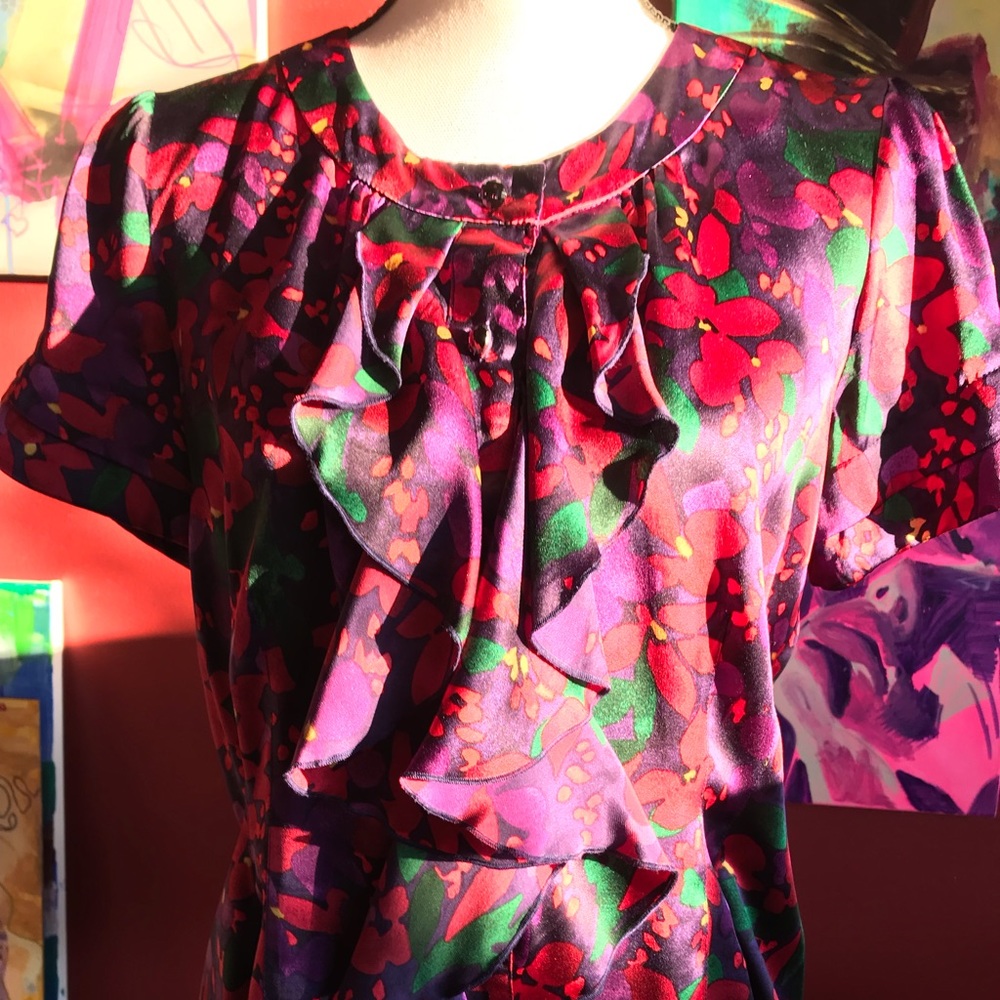 Victor Alfaro Silk blouse